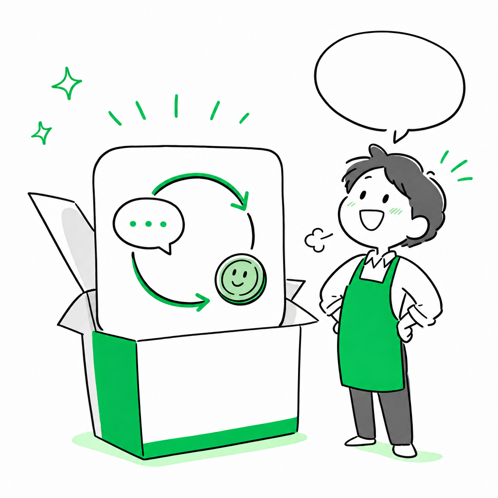 集客・配信から定期課金・会員管理まで、LINEの中で完結。